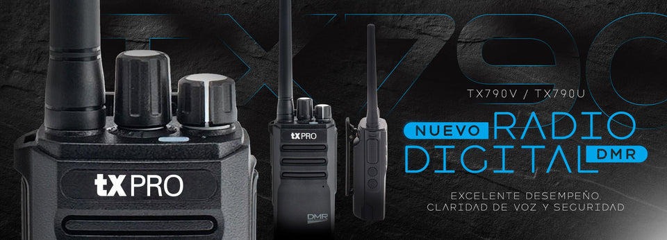 Características del radio TX790