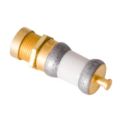 5502 Capacitor Variable de Aire, 1-20 pF para Reemplazo en el Ajuste del Rechazo de Banda en Duplexers VHF (L=12,44 mm).