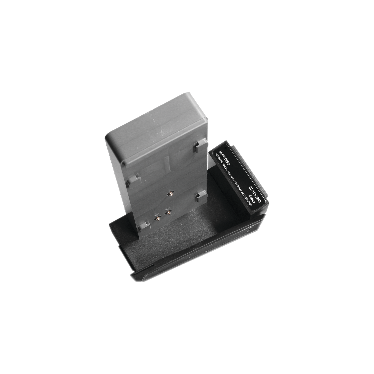 07-111-2940 Adaptador de batería para ANALIZADOR C7X00-C SERIES para batería PMNN4062/ 4069/ 4077  para radios XPR6100/ 6300/ 6350/ 6380/ 6500/ 6550/ 6580