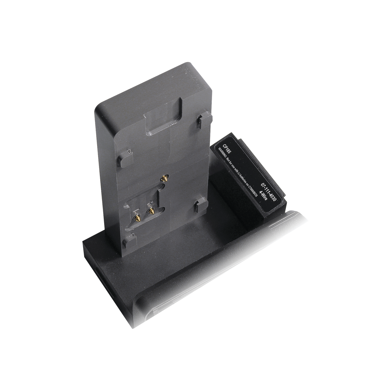 07-111-4030 Adaptador de batería para ANALIZADOR C7X00-C SERIES para baterías PMNN4476A, PMNN4081AR, para radios Motorola CP185, CP476, CP477, CP1300, CP1600, P140, P160, P180.