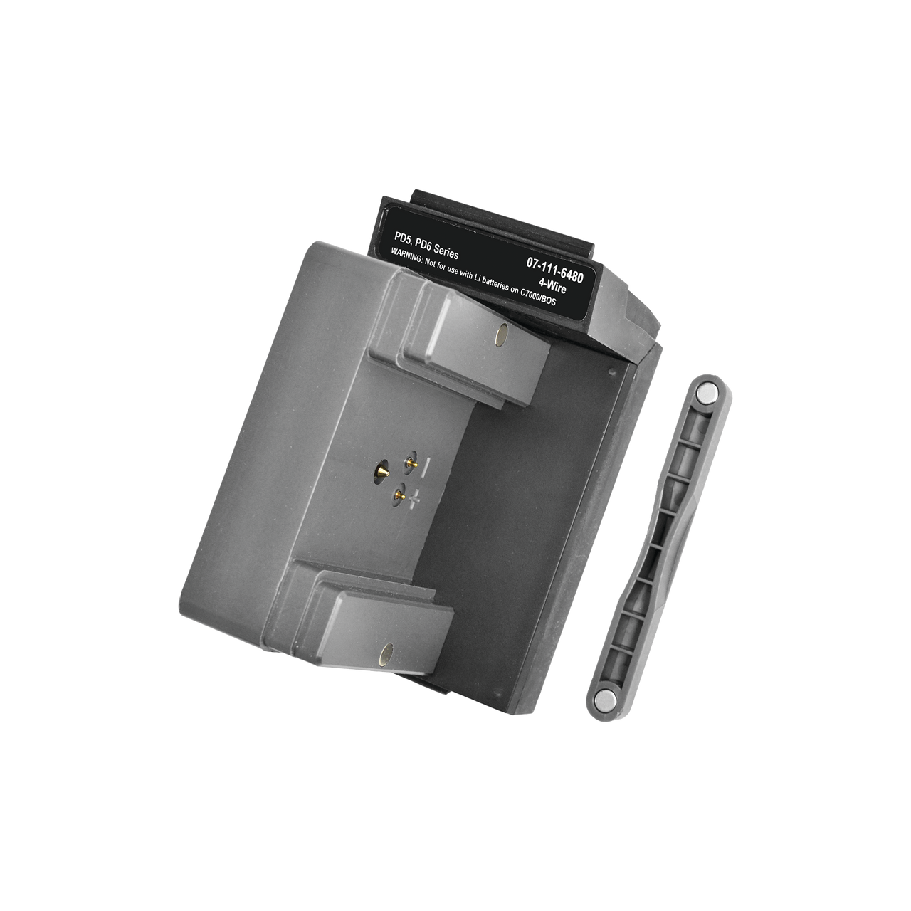 07-111-6480 Adaptador de batería para analizador CADEX C7X00-C SERIES para batería BL1504  radios HYT PD406/506/606