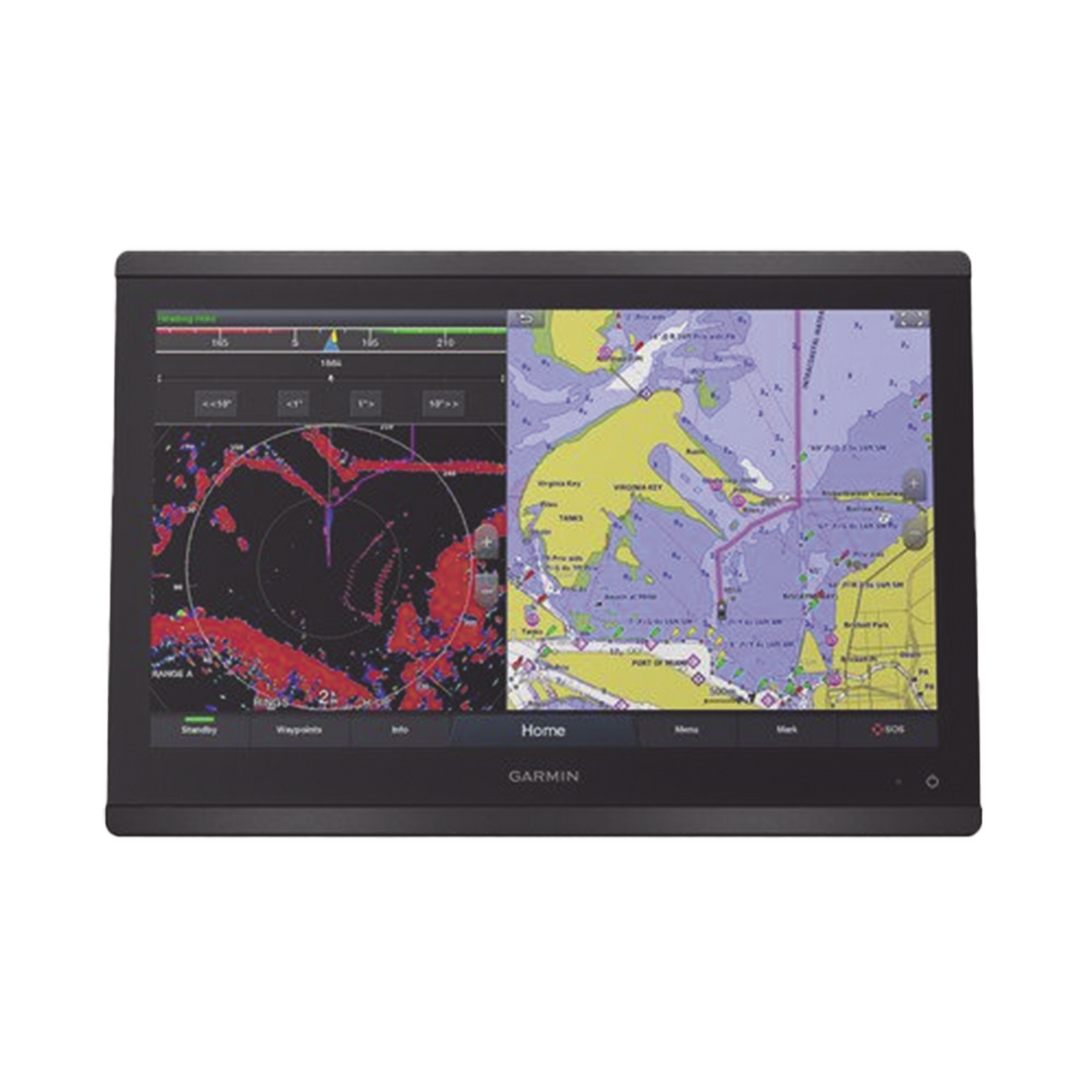 10-02093-00 GPSMAP® 8416 con mapa base mundial