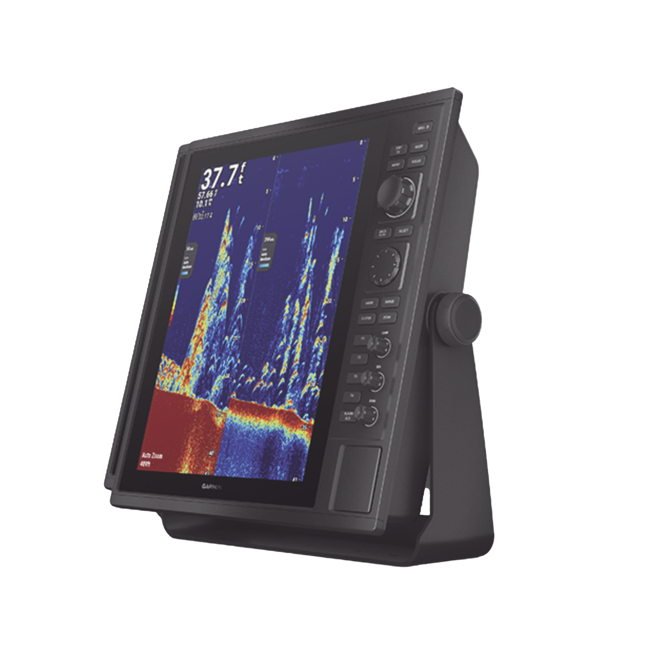 10-02243-00 Pantalla Náutica GPSMAP 15 / Resolución XGA 1024x768 / Dual-Frequency Sonar 50/200 kHz / CHIRP Sonar Built-in / ClearVü y SideVü / Compatible con NMEA 2000 y 0183 / 2 Ranuras SD / IP26/IP27