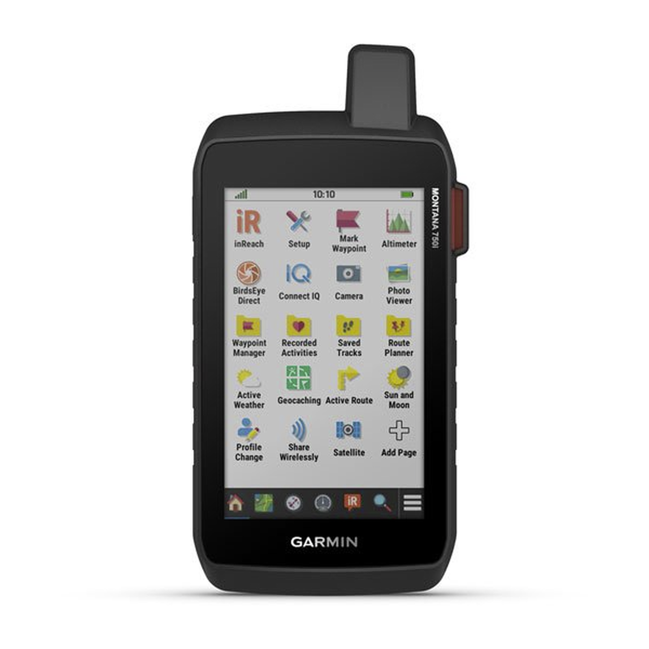 10-02347-00 Navegador GPS portátil Montana® 750i  con pantalla táctil, tecnología inReach® y cámara de 8 megapíxeles