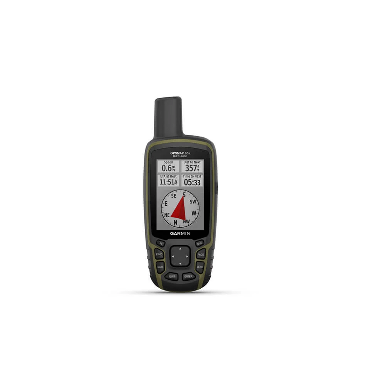 10-02451-10 GPS Portátil para Actividades Outdoor / Pantalla TFT Transflectiva 2.6 Pulgadas / Resolución 160x240 Pixeles / Brújula de 3 Ejes / Altímetro Barométrico / Compatible con GPS, GLONASS, Galileo, QZSS / Memoria 16 GB / Resi