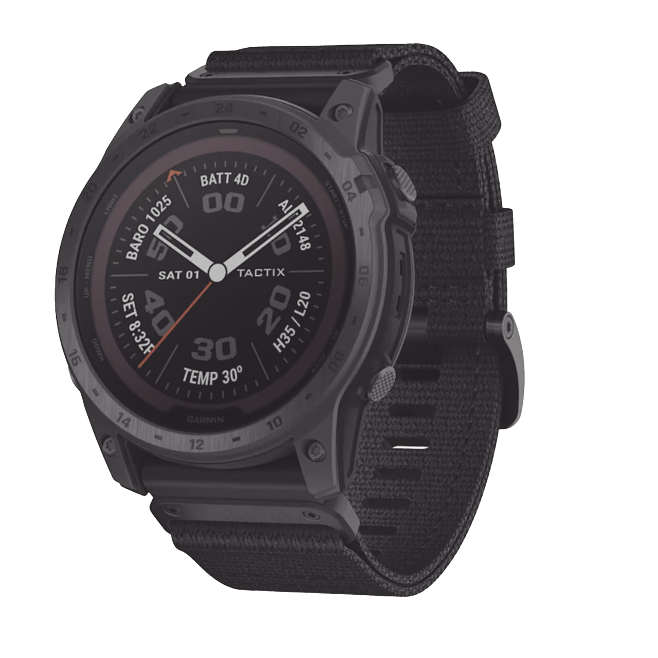 10-02704-10 Reloj Garmin tactix® 7 ? Pro Edition color negro en bisel de titanio,  multideporte con GPS ofrece funciones tácticas especializadas, así como mapas, música, funciones de entreno avanzadas.