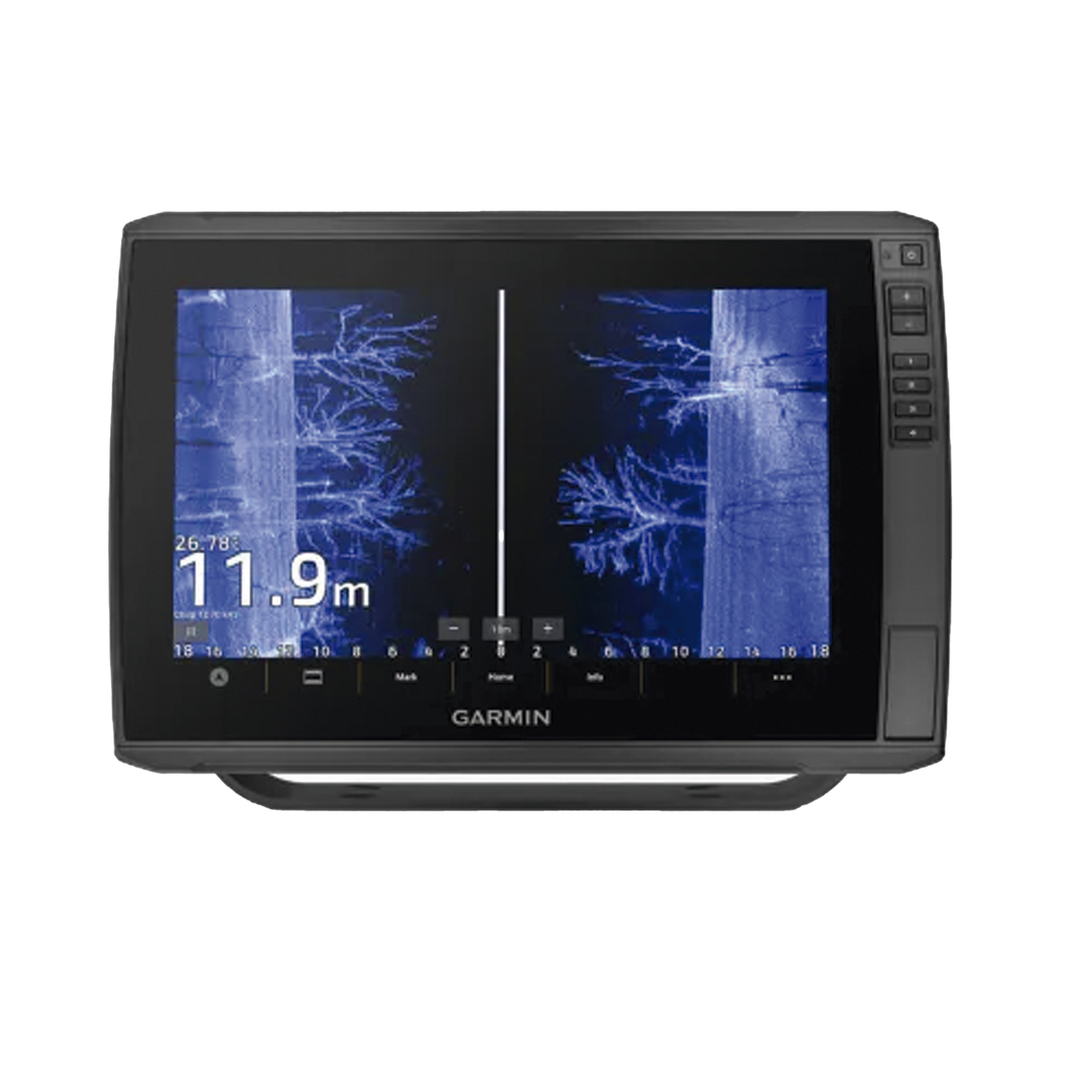 10-02881-00 Pantalla ECHOMAP Ultra 2 de 122sv de 12 sin transductor, incluye sondas de exploración SIDEVÜ, CLEARVÜ Y CHIRP tradicional