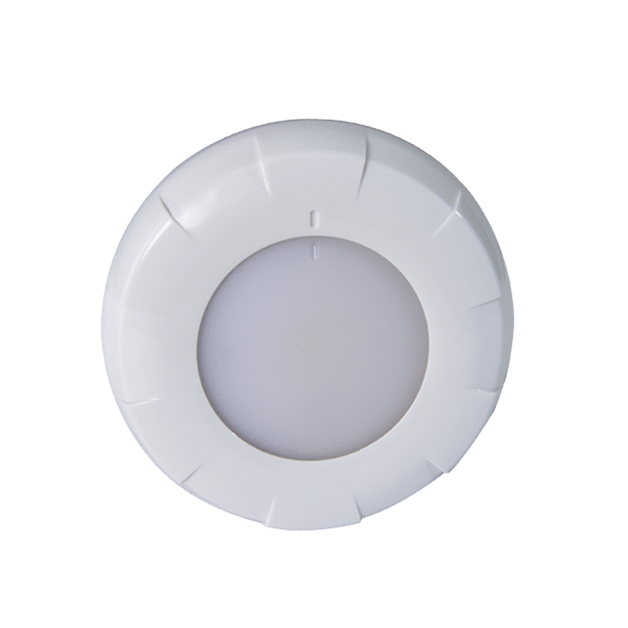 101076 Luz led marina serie Aurora tipo domo, emite luz de color blanco y rojo de 180 lúmenes, para uso exterior e interior, fabricado bajo norma de protección IP68.