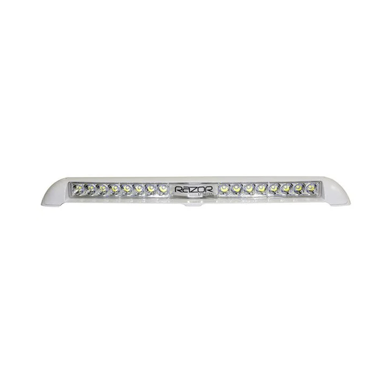 101587 Barra de luces led color blanco serie Razor, de 10000 lúmenes, fabricado bajo norma de protección IP67.