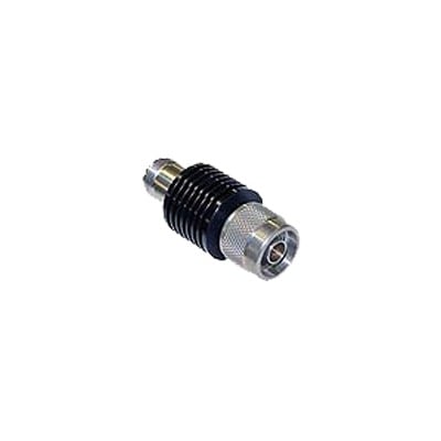 10AMFN-06 Atenuador en Línea de 6 dB, 10 W. Máximo, CD-4 GHz, Conectores N Macho-Hembra.