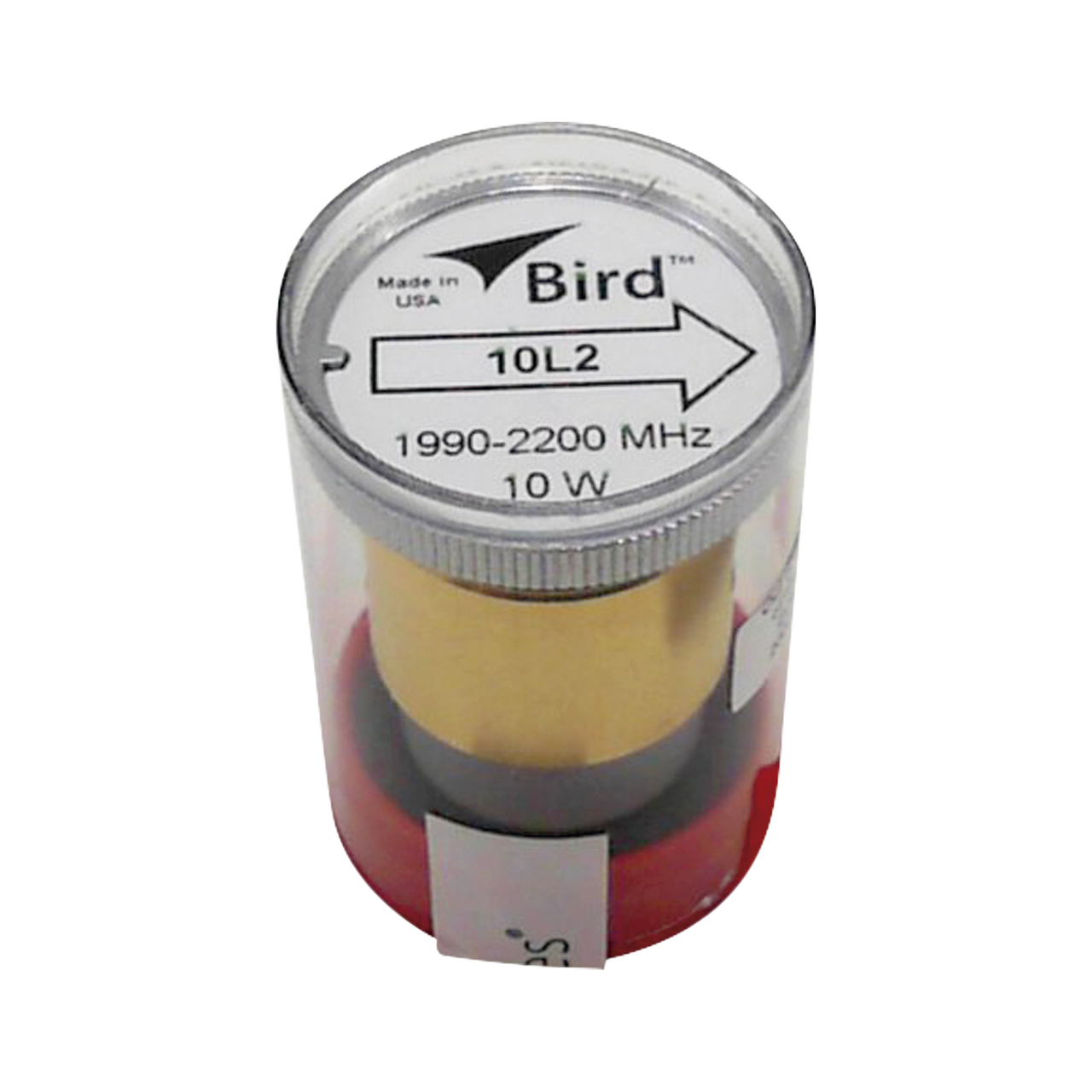 10L2 Elemento de 10 Watt en linea 7/8 para Wattmetro BIRD 43 en Rango de Frecuencia de 1990-2200 MHz.