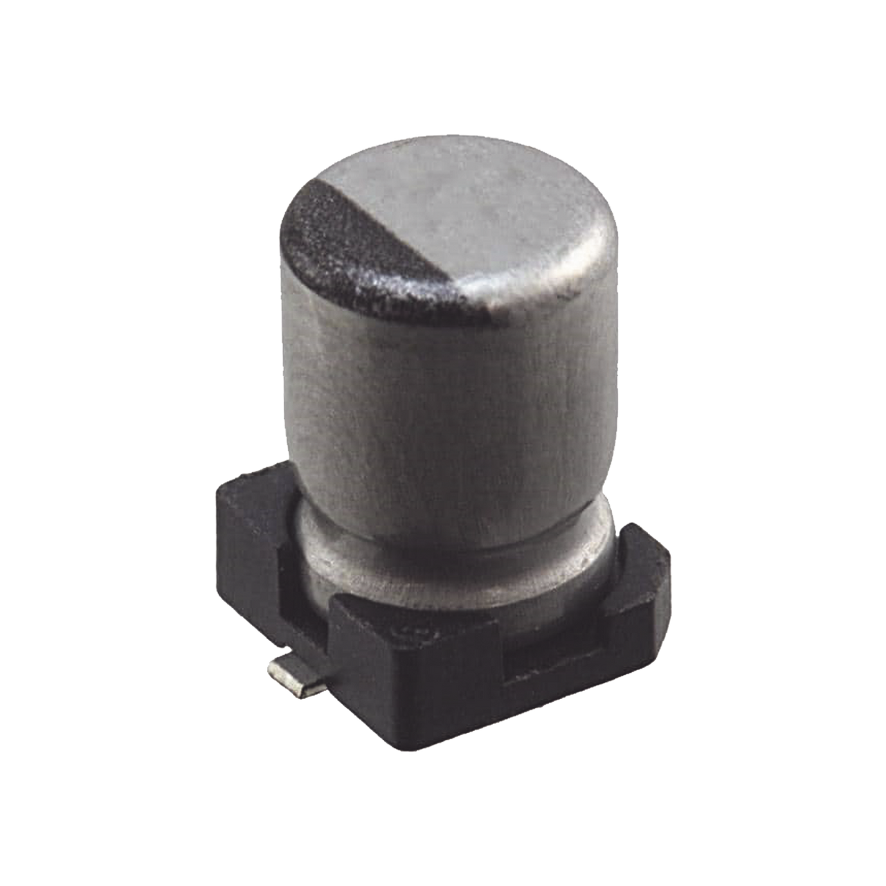 1189-2455-1-ND Capacitor Electrolítico de Aluminio tipo SMD de 10uF, 35V, 20%, 5 x 6.1 mm.