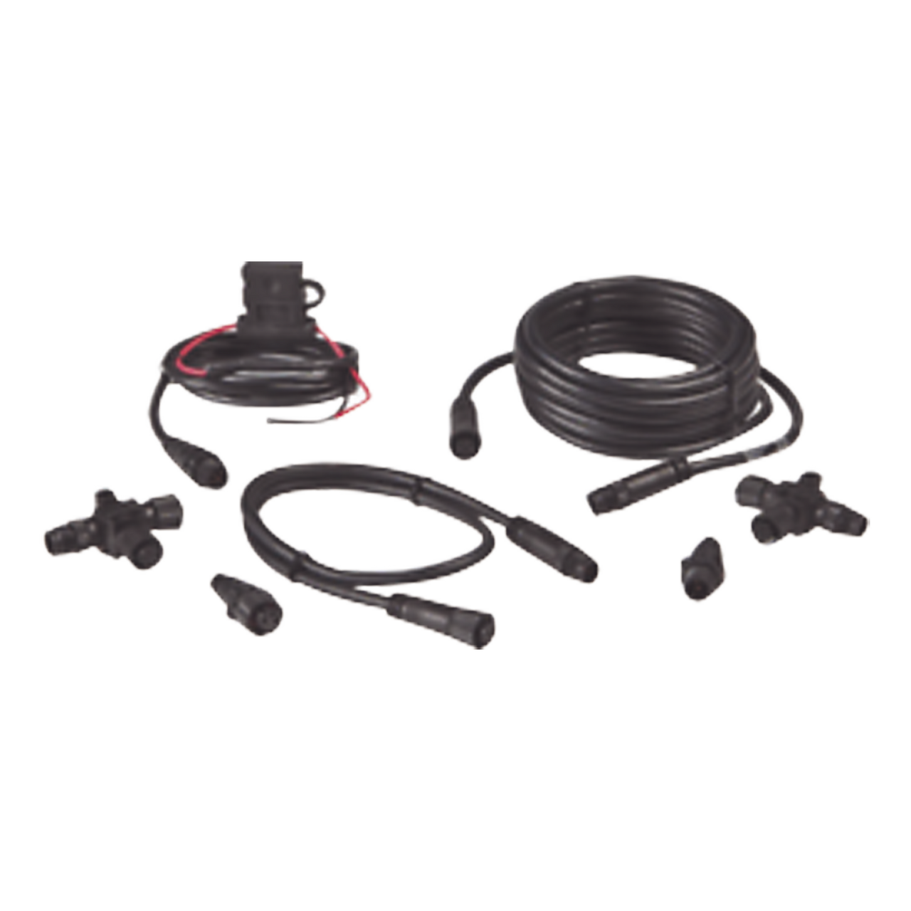 000-0124-69 Kit de Conexión NMEA 2000® / Incluye Cables de Extensión 0.61 m y 4.55 m / 2 Conectores T / 2 Terminadores de Red / Cable de Alimentación 0.6 m