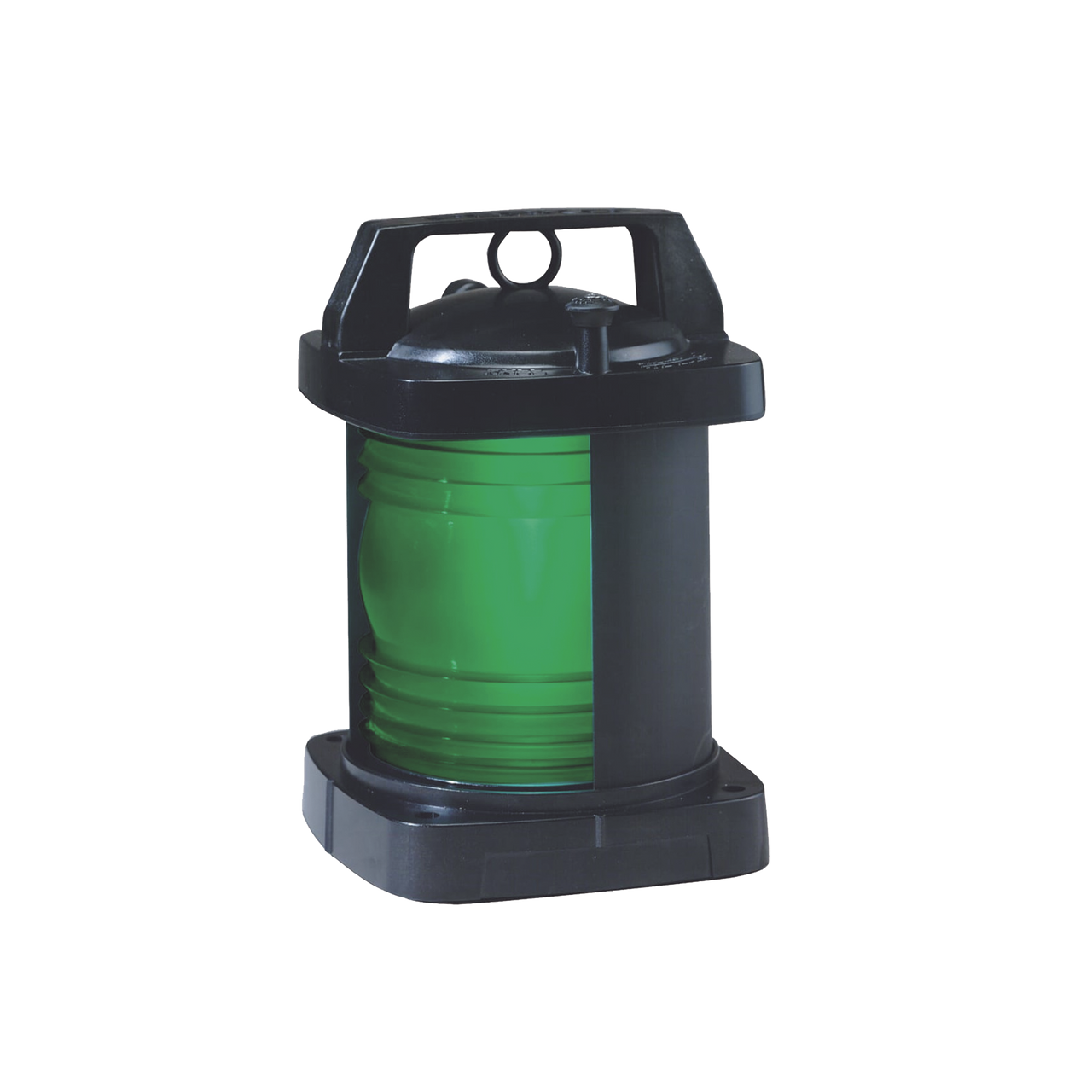 1372-GE0-BLK Luz de navegación con lente en color verde con arco de visibilidad: 112-1/2°