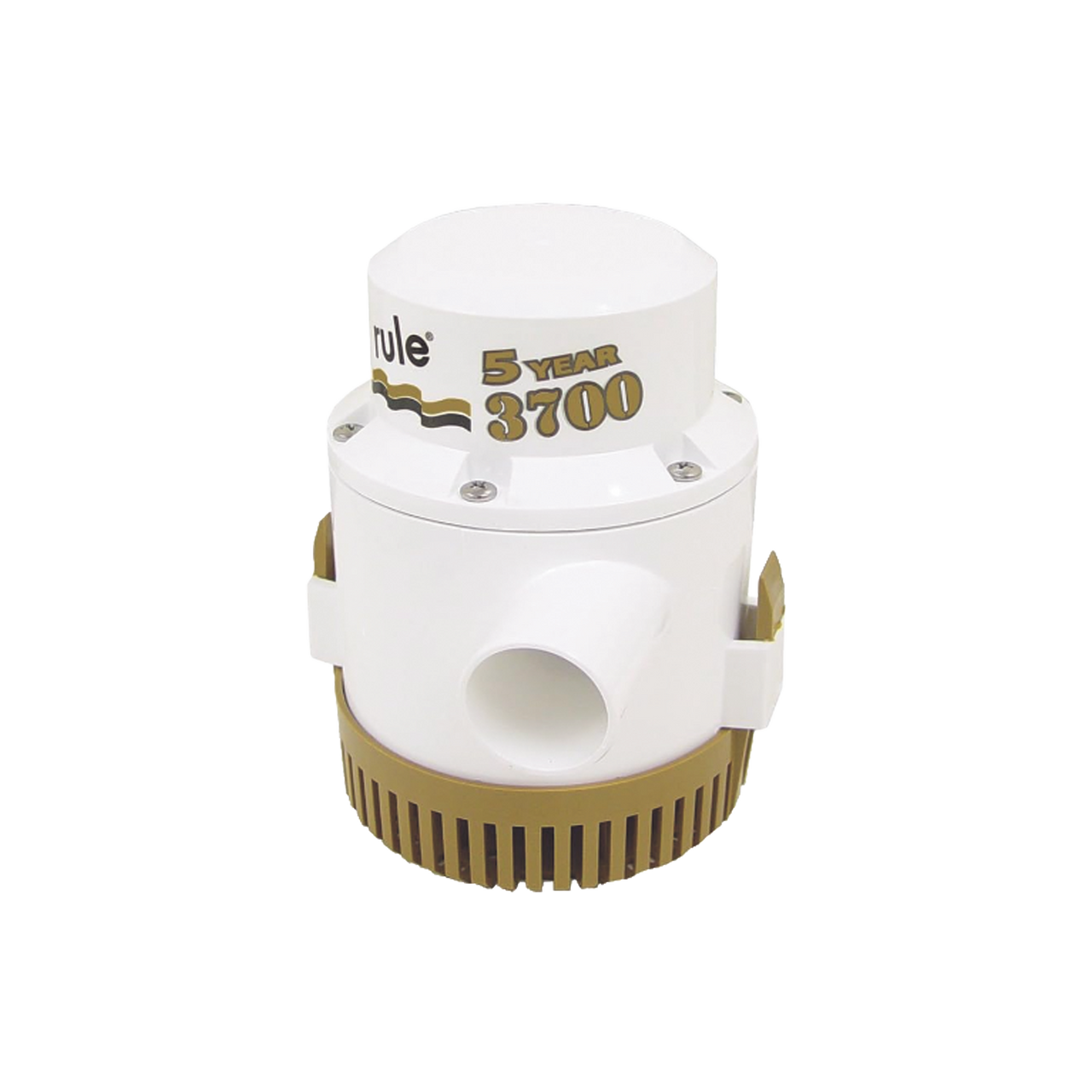 13A Bomba sumergible de achique serie gold de 3700 galones por hora a 12 Volts de corriente directa.