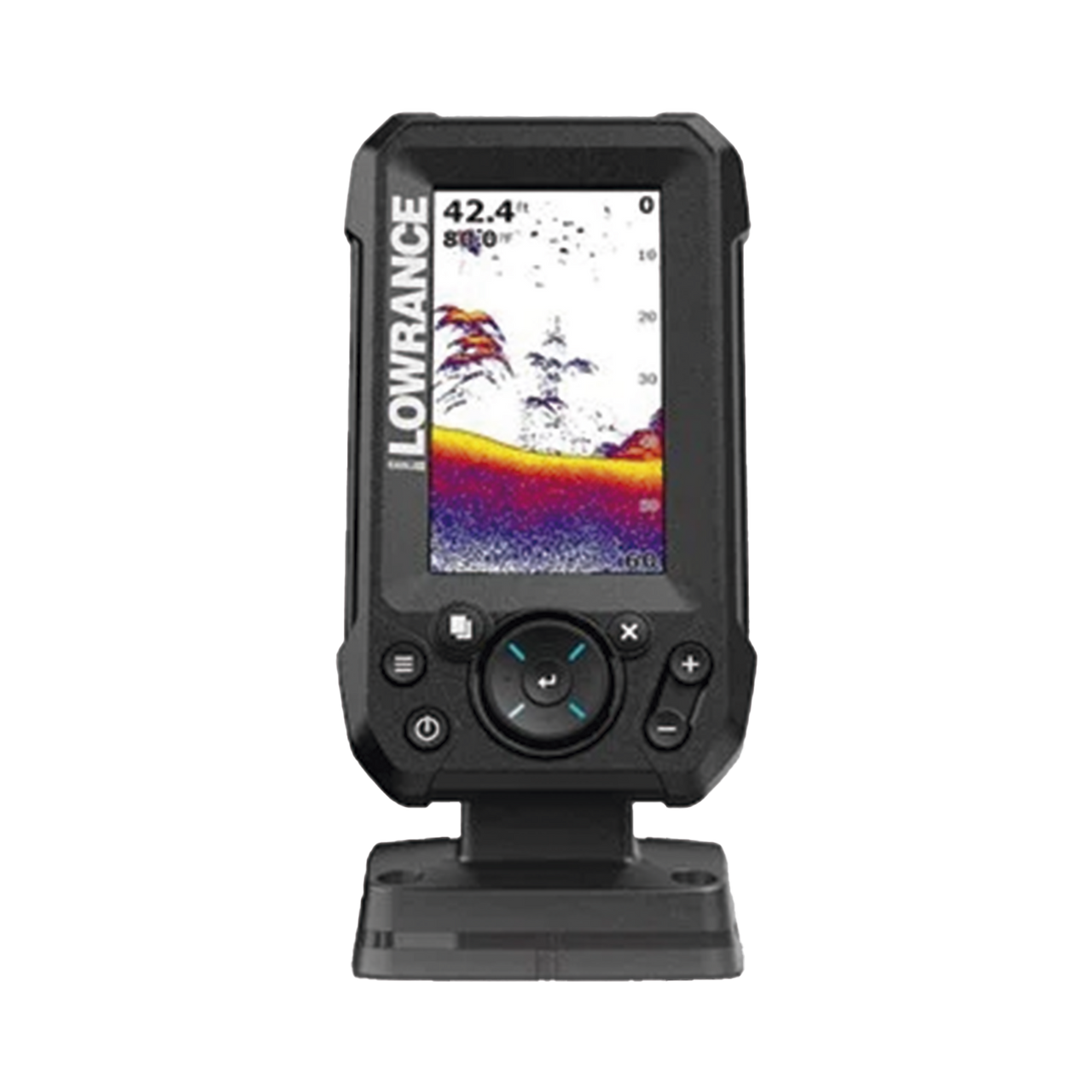 000-16110-001 Eagle-4x Ecosonda en pantalla horizontal IPS de 4 pulgadas, incluye transductor tipo bala