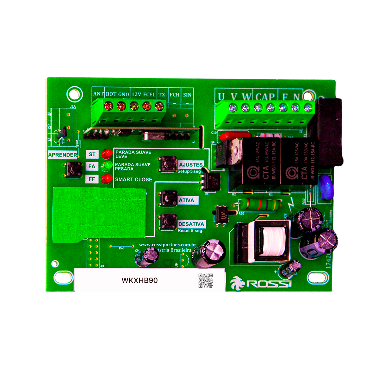 17498 Tarjeta Electronica NKXH30 433 MHZ (Turbo) / Para Motor ROSSI E-15582