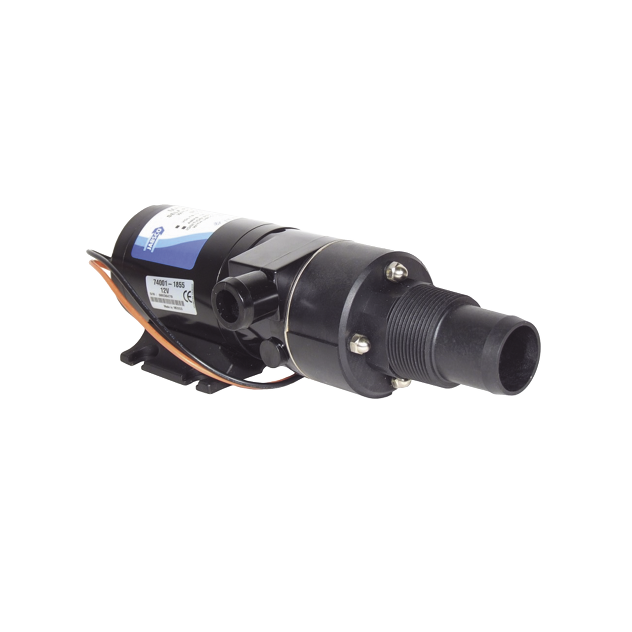 18590-2092 Bomba maceradora de 12 Vcd para manguera de entrada con orificio de 38 mm (1½?), manguera de descarga con orificio de 25 mm (1?)