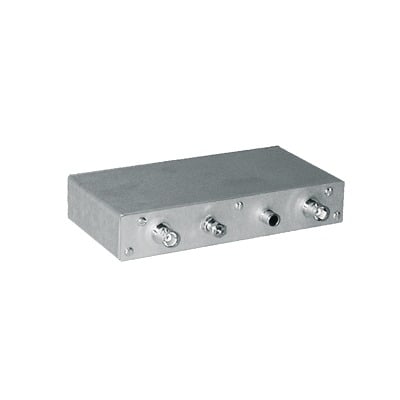 20-43-16/2A Preamplificador para recepción, ganancia variable 0-30 dB, 40-512 MHz, 13.6 Vcc, 200mA.