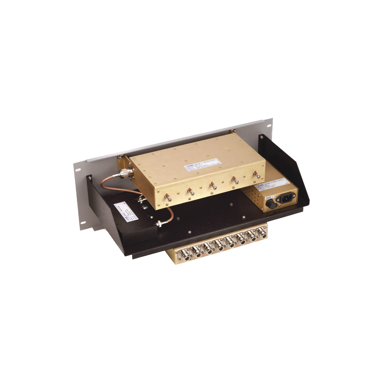 24108-0/P5 Multiacoplador con Preselector 138-225 MHz, 8 Canales, Ancho de Banda de 3-8 MHz, N/N Hembras