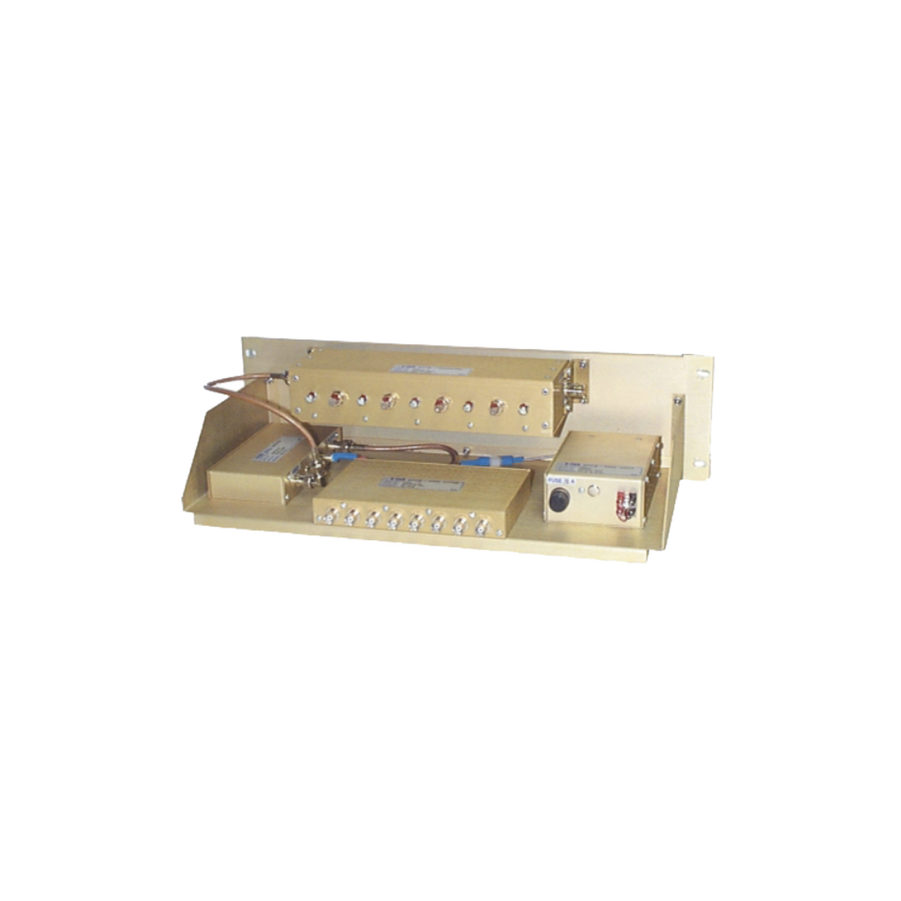 24108-1/P5 Multiacoplador y Preselector EMR, 138-225 MHz, 8 Canales, 3-8 MHz Ancho de Banda, N Hembra (Ant.) /BNC Hembra (Salidas).