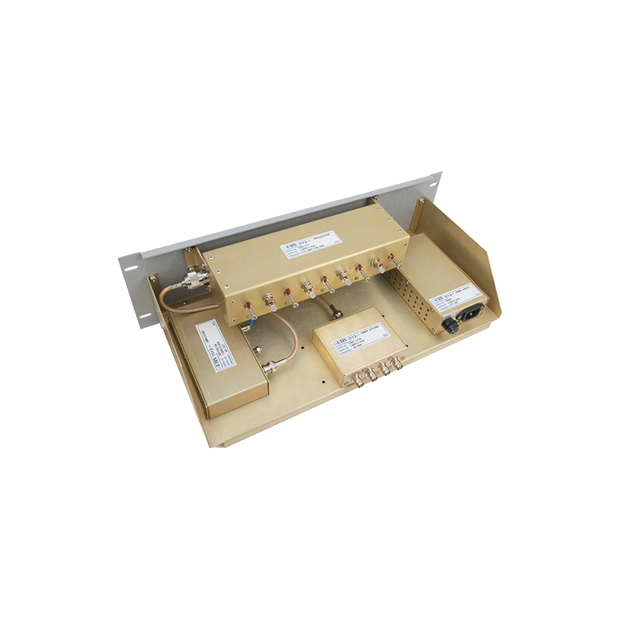 25104-1/P5 Multiacoplador y Preselector EMR, 300-512 MHz, 4 Canales, 3-10 MHz, N/BNC Hembras.