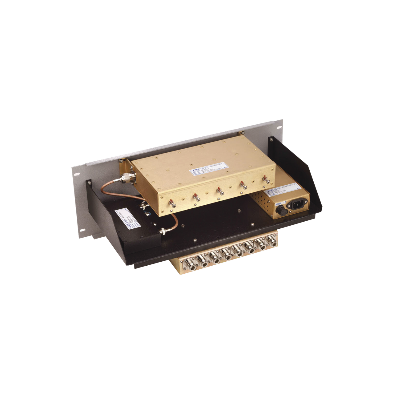 25108-0/P5 Multiacoplador y Preselector EMR, 300-512 MHz, 8 Canales, 3-10 MHz, N Hembras.