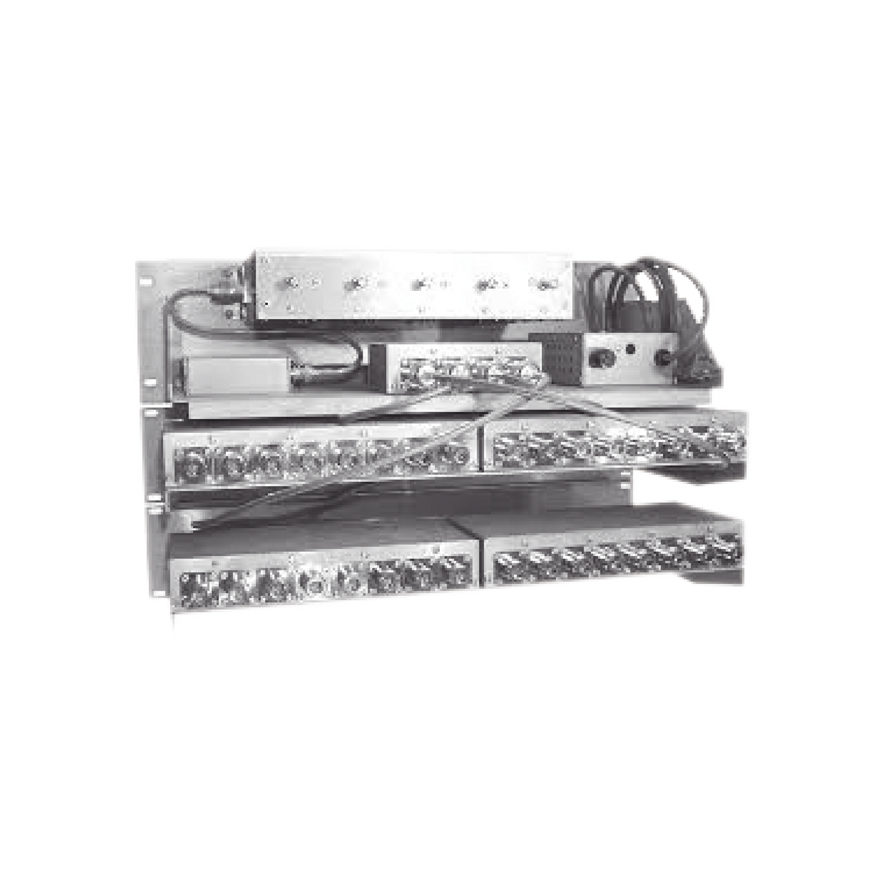 25132-0/P5 Multiacoplador con Preselector, 300-512 MHz, 25-32 Canales, N/N, 3-10 MHz, 115 Vca / 13.6 Vcc.