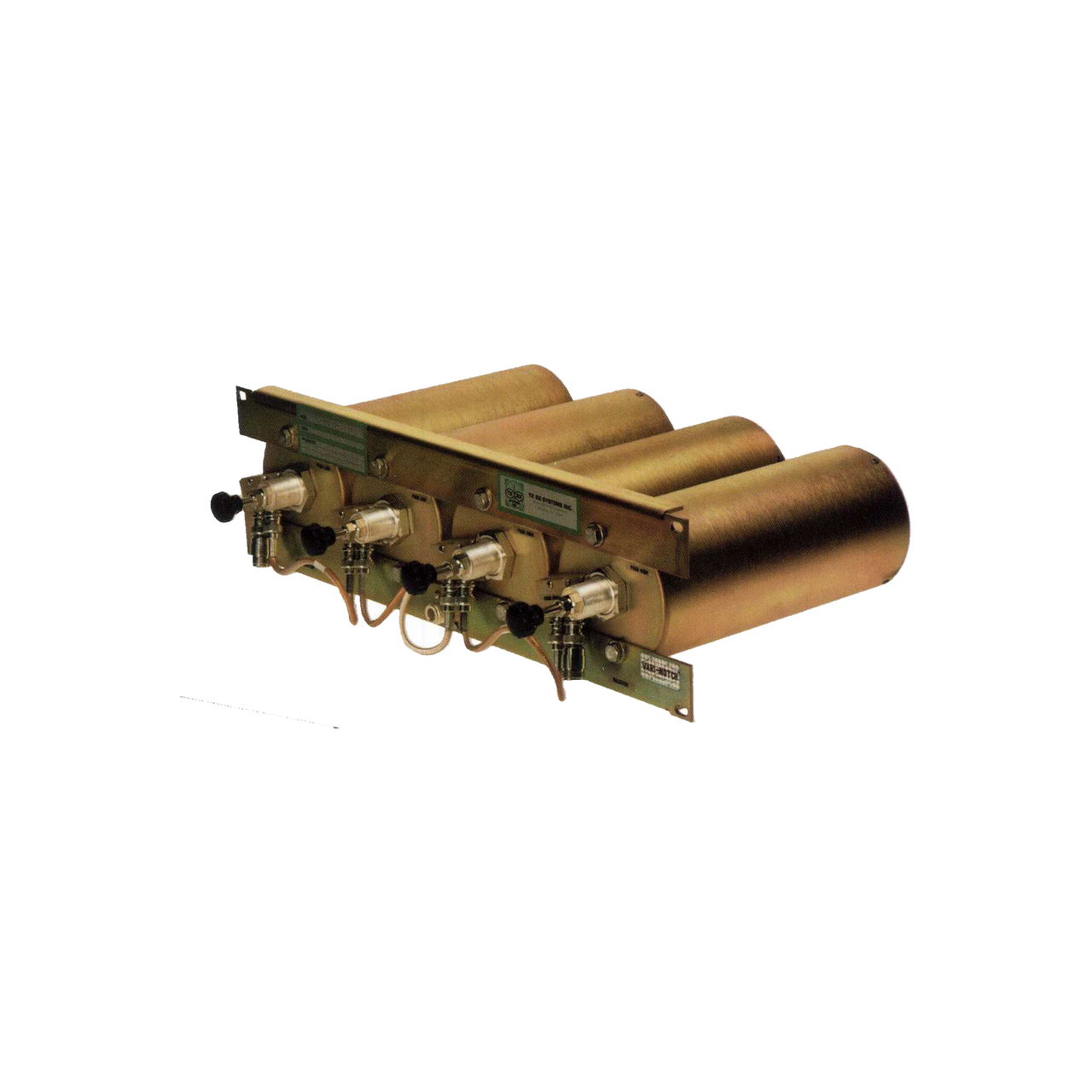 28-66-02A Duplexer Pasa Banda-Rechazo de Banda, 442-450 MHz, 4 Cavidades (4 Dia.) 5 MHz, 350 Watt, N Hem.