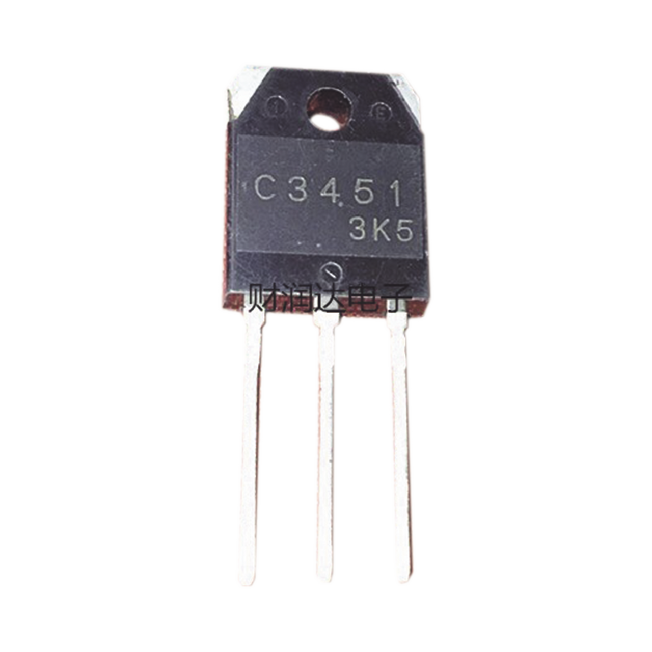 2SC-3451 Transistor de Potencia en Silicio tipo NPN, 500 Vc-b, 15 A. 100 Watt, TO-3PA .