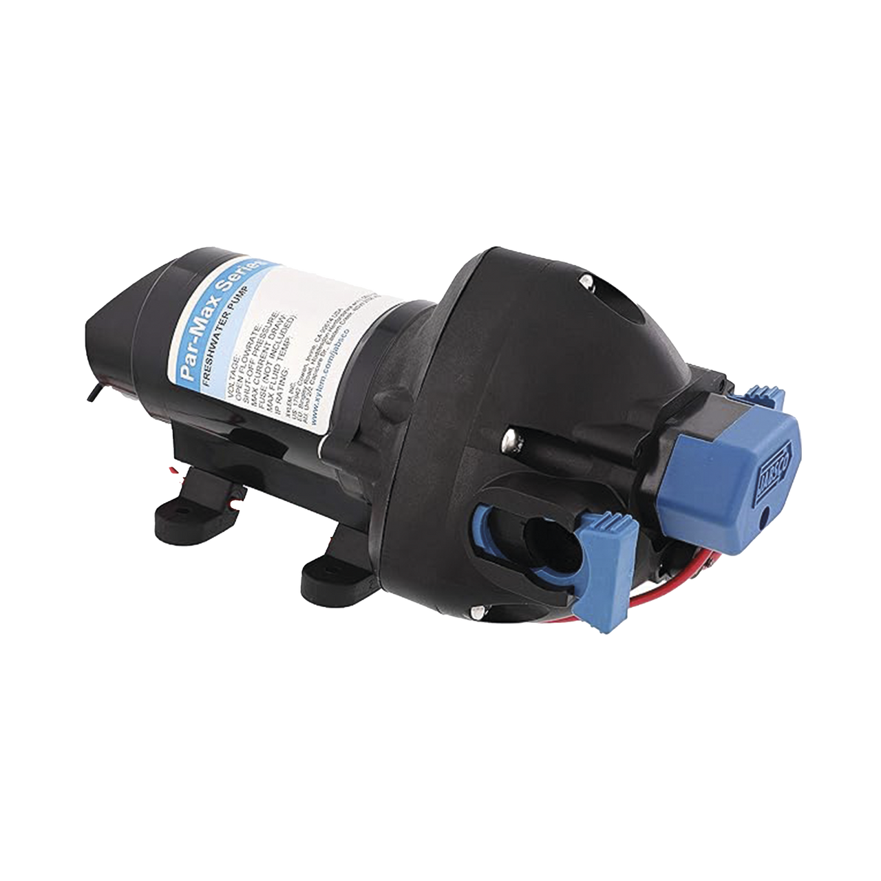 31295-3524-3A Bomba controlada por presión Par Max 2 a 24 Vcd, caudal de 2 GPM, presión máxima 35 psi, para manguera de entrada con orificio de 13 mm (½?)