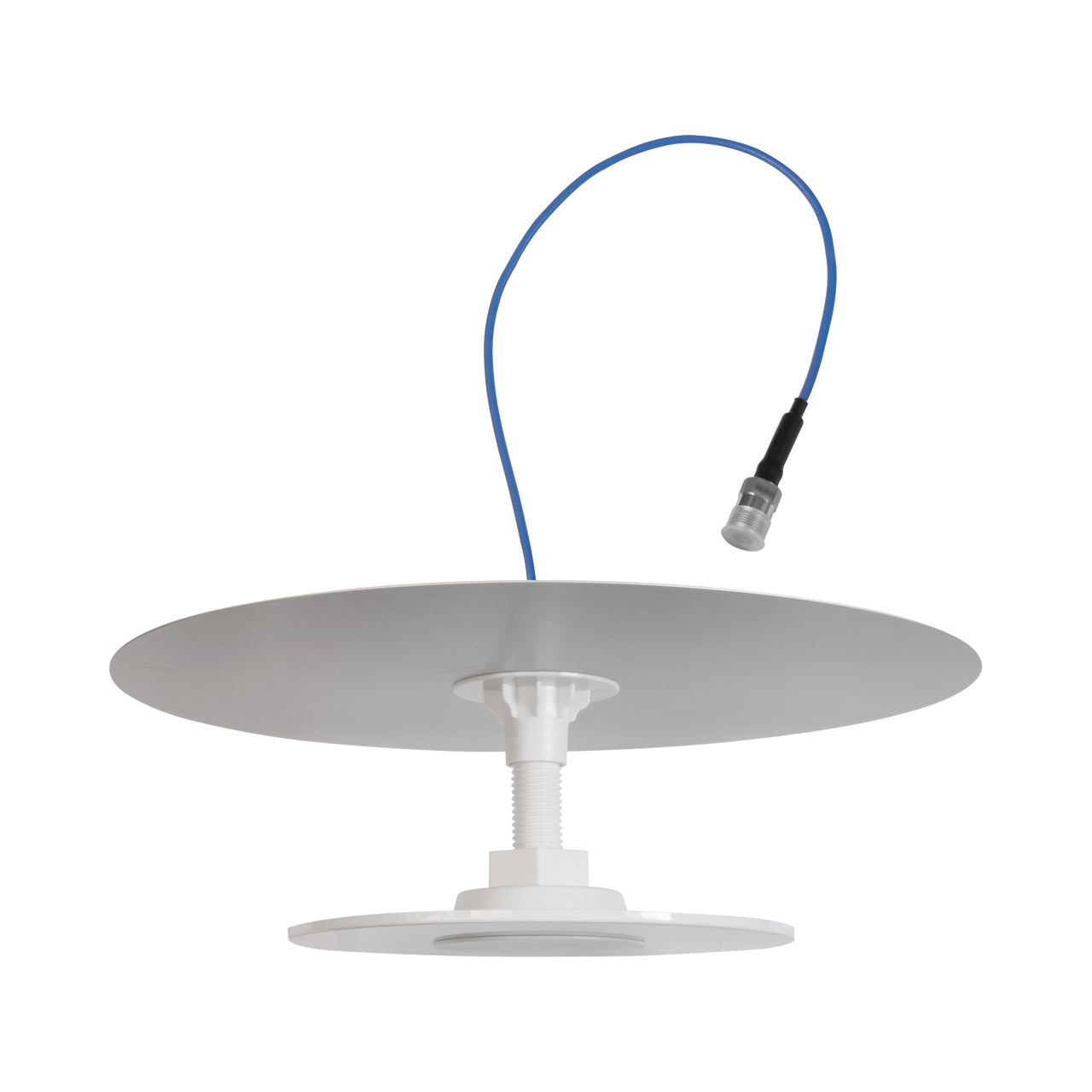314-406 Antena Omnidireccional de Bajo Perfil Ultra Delgada con Reflector para Máxima Ganancia de 7dBi. Cubre bandas de celular 5G, 4G, 3G y WiFi de 608 a 2700 MHz.
