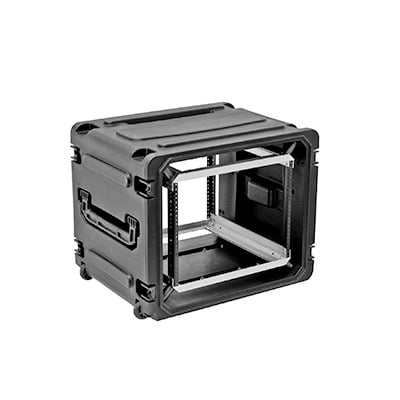 3SKB-R12U20W Gabinete Plástico Móvil con Amortiguador con Rack de 19 12 Unidades.