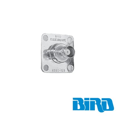4240-125 Conector BNC Hembra tipo QC sin soldar para Wattmetro BIRD.