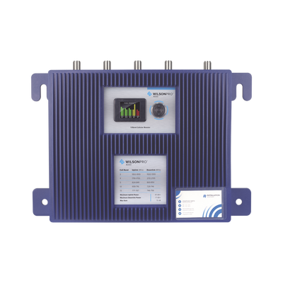 Amplificador de Señal Celular PRO4000, Reacondicionado | 4 Amplificadores en 1, Soporta hasta 16 antenas internas | Amplifica múltiples operadores | Tecnologías 4G y 3G | Hasta 4,800 m2 de Cobertura