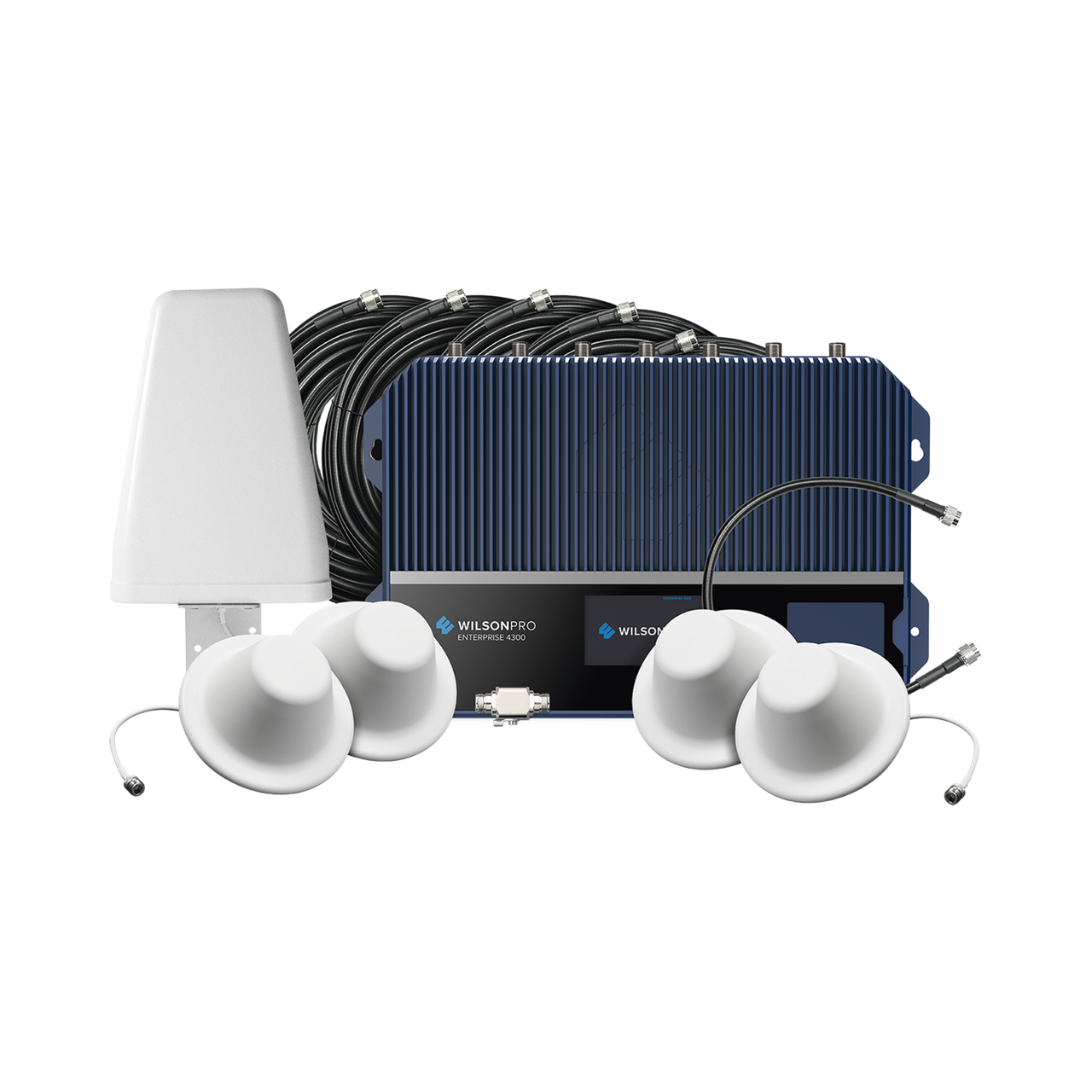 460-152 KIT Amplificador de Señal Celular, ENTERPRISE 4300/ Para Montaje en Pared/ Mejora la Señal de los principales operadores | Cubre áreas de hasta 4800 m²