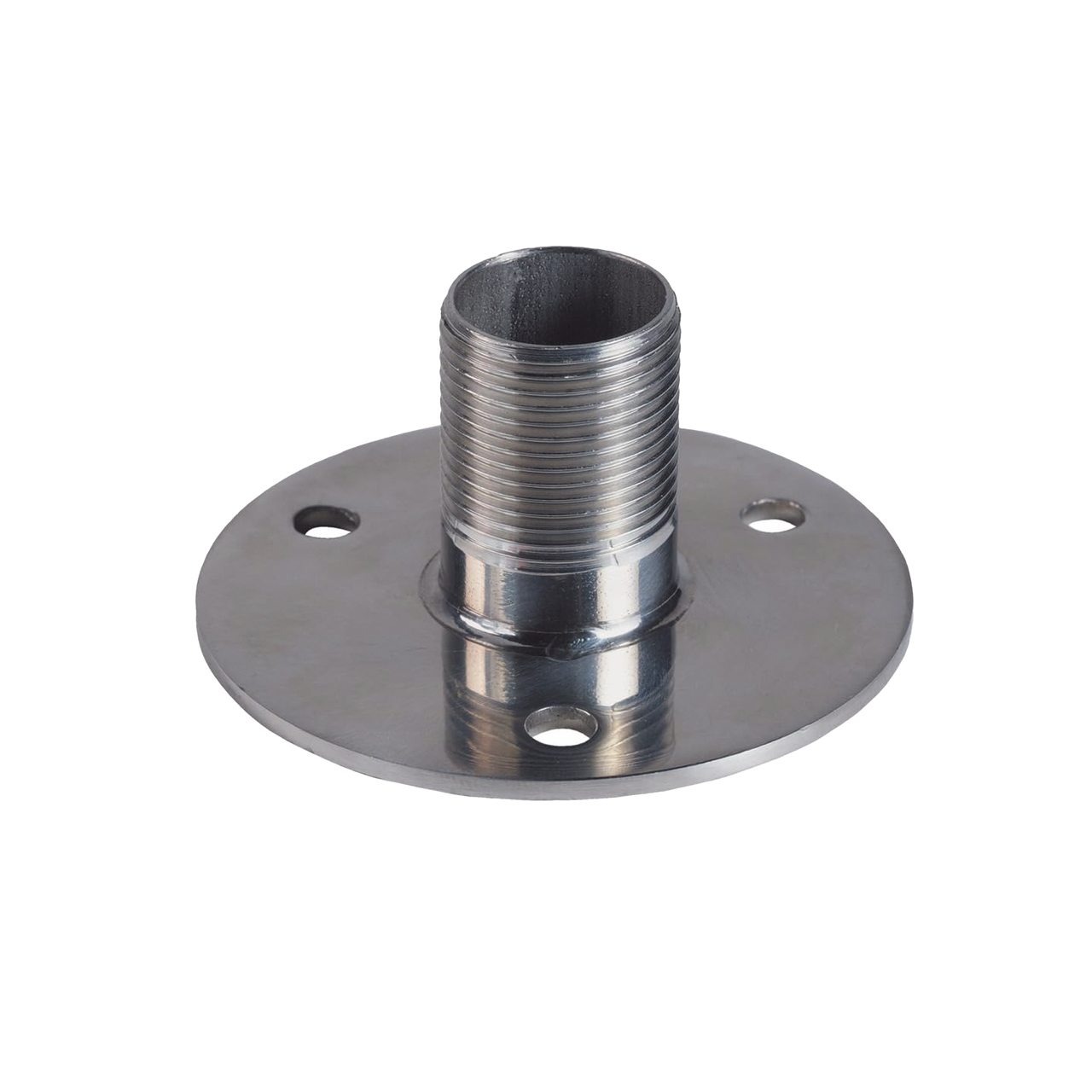 4710 Montaje recto de 1, acero inoxidable, base con brida