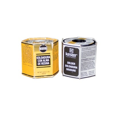 488-SO-148 Rollo de Soldadura KESTER de 60% Sn y 40% Pb de 0.040 con 454 gr.