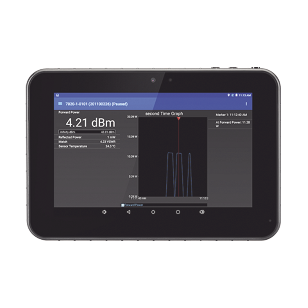 5000-NG Medidor Digital de Potencia en Pantalla, para el Rango de 2 MHz a 6 GHz dependiendo del Sensor, Provee Lecturas de Potencia Promedio Verdadera, Pico, VSWR, PEP etc. Compatible con Sensores Series 4000, 5000 y 7000.