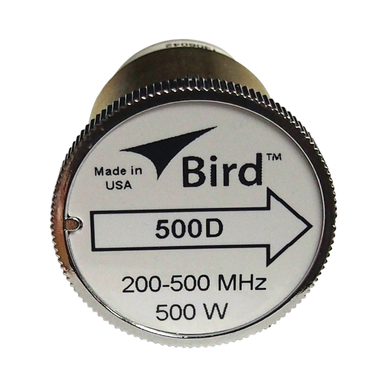 500D Elemento de 500 Watt en linea 7/8 para Wattmetro BIRD 43 en Rango de Frecuencia de 200-500 MHz