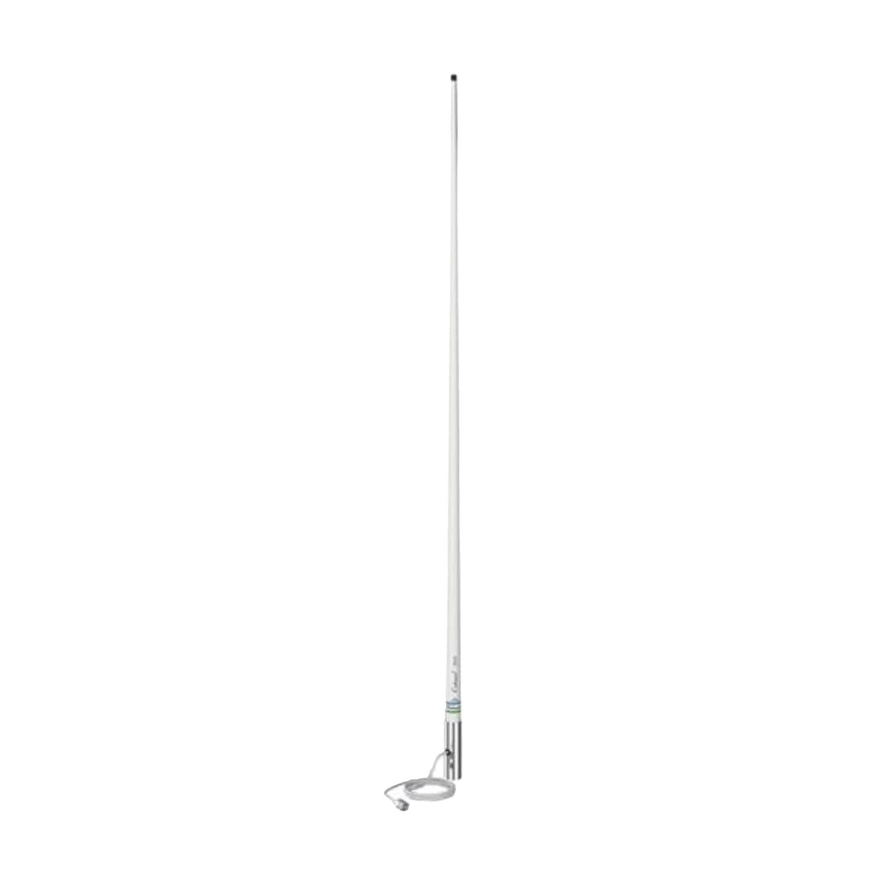 5104 Antena Marina base en banda VHF de 1.2 metros de 3 dB de ganancia a 50 Watts.