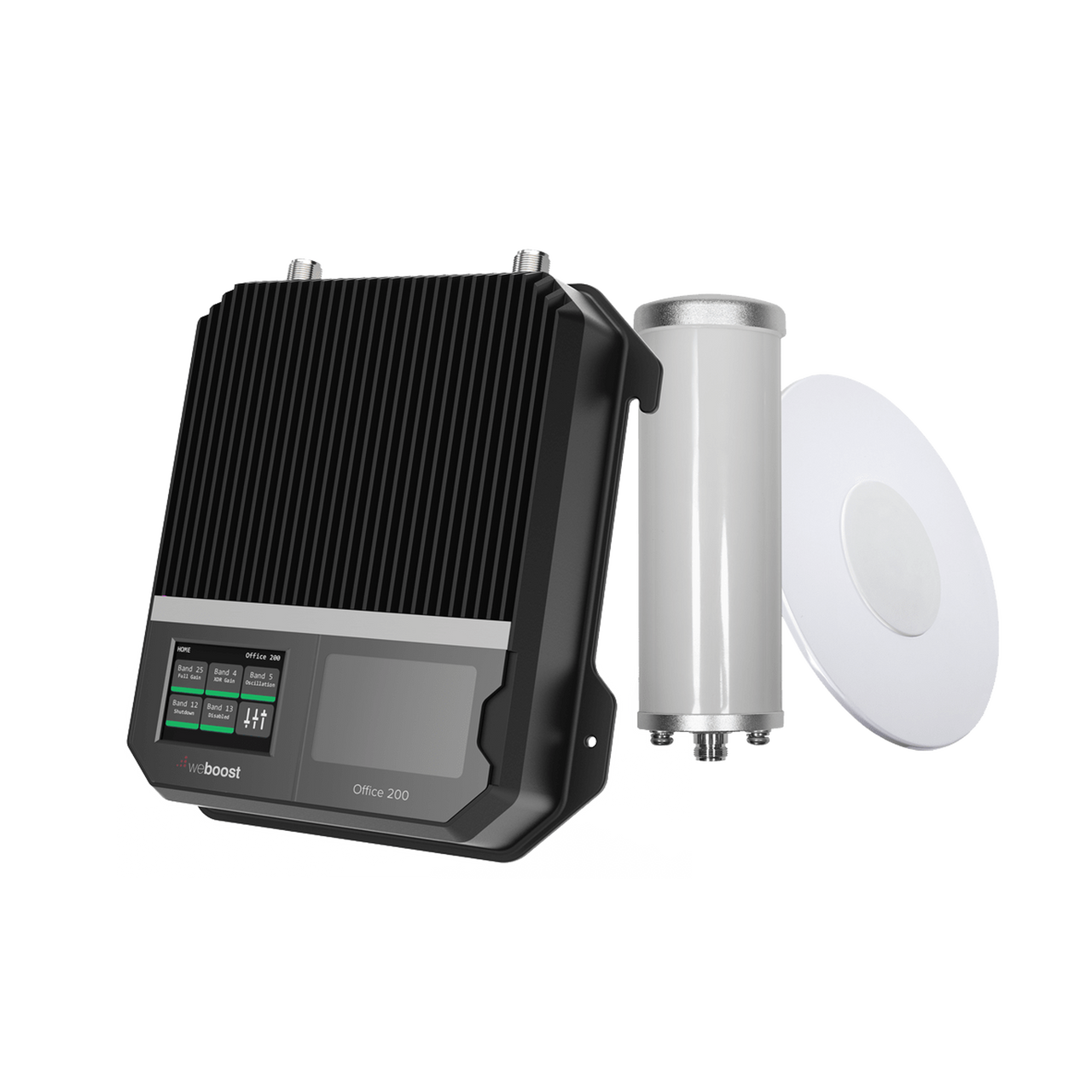 531-047 KIT Amplificador de señal celular 4G LTE, 3G y VOZ. Especial para cubrir áreas de hasta 1600 m² por ser de grado comercial e industrial. Soporta múltiples operadores, tecnologías y usuarios.