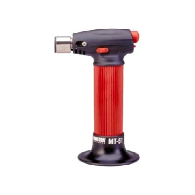 542-SO-051 Micro Antorcha MASTER MT-51 de Gas Butano, auto-ignición, flama ajustable.