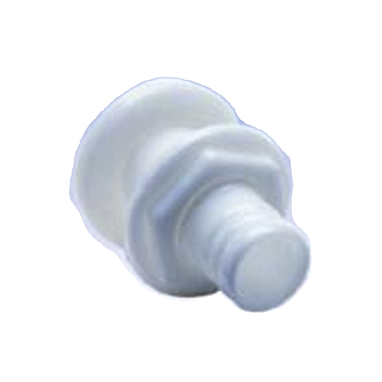 60  Accesorio pasacascos de plástico de alto impacto, recto de 1-1/8