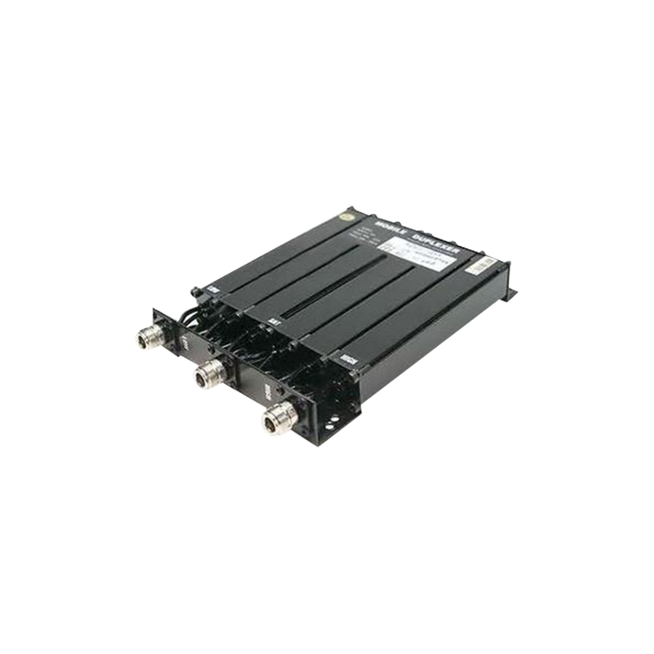 633-6A-2N --DESCONTINUADO--Duplexer Compacto de Rechazo de Banda, 450-470 MHz, 6 cavidades, 50 Watt.