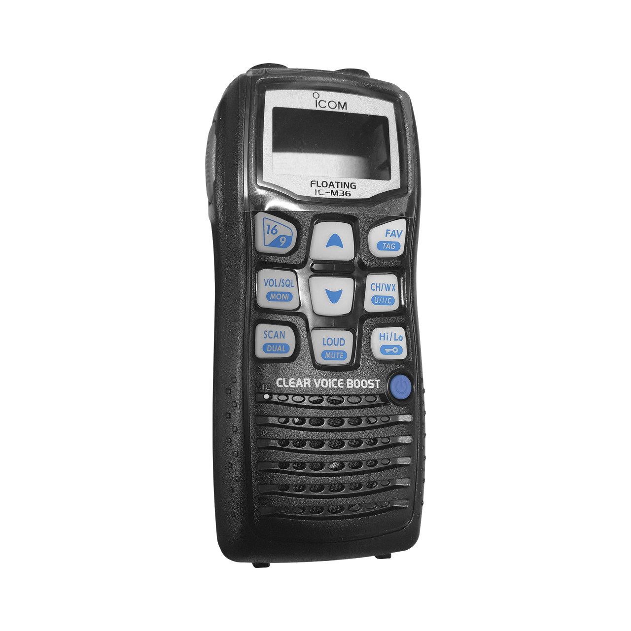 8210025459 Tapa frontal para radio IC-M36, Incluye teclado y bocina