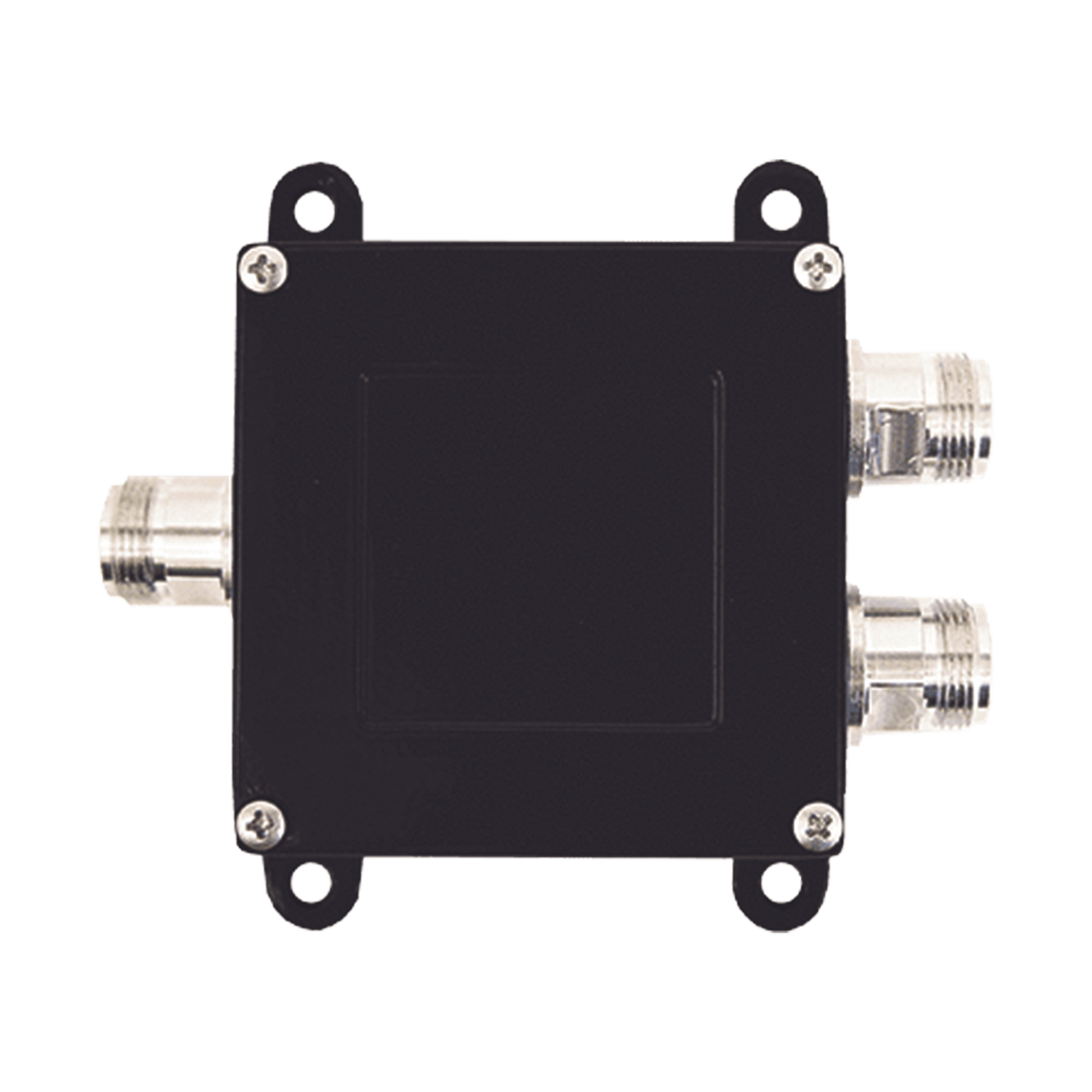 859-114 Separador TAP -7 dB con rango de frecuencia de 700 a 2500 MHz. Ideal para separar las antenas a diferentes longitudes de cable coaxial. 50 Ohm. Conectores N Hembra.
