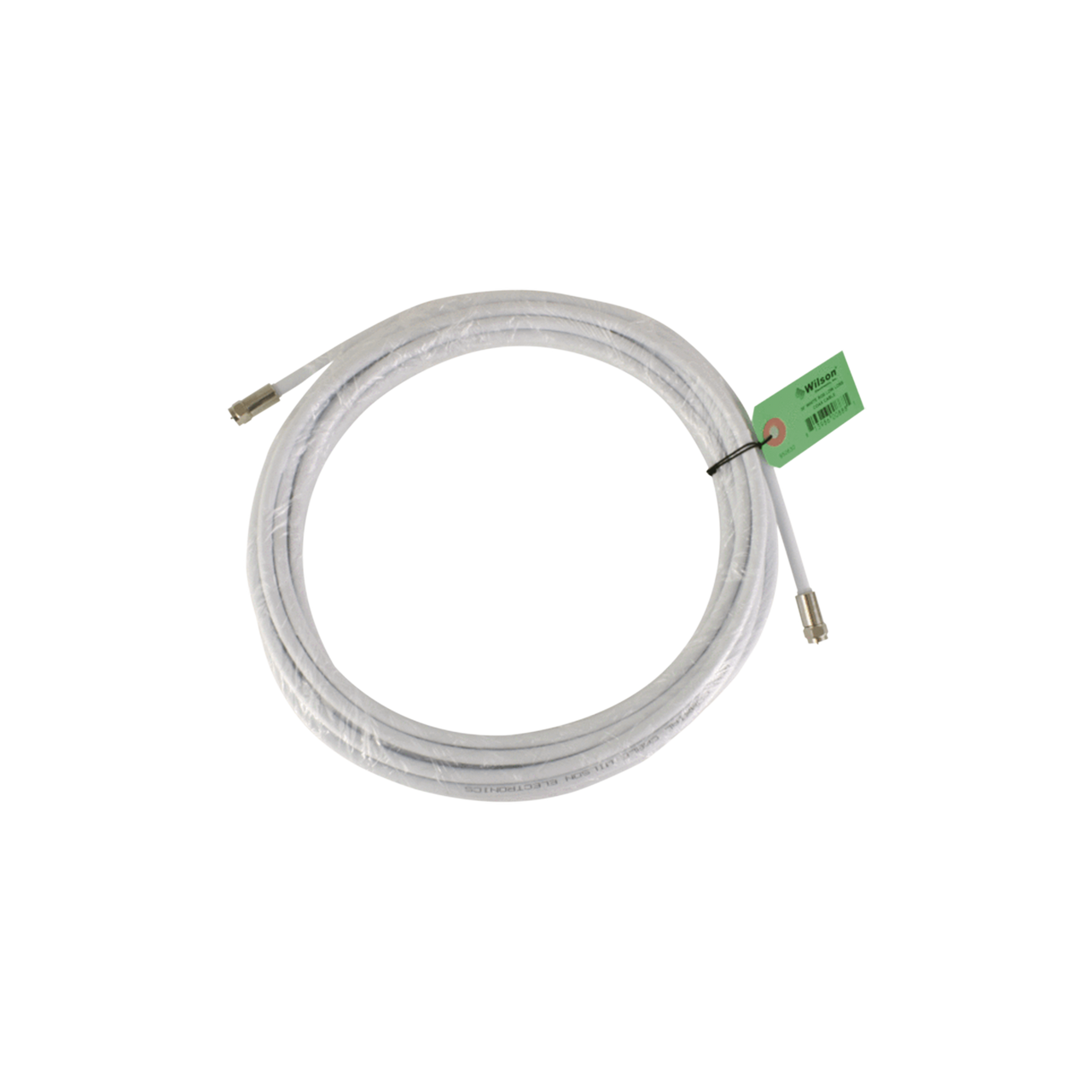 950-630 Jumper Coaxial con Cable Tipo RG-6 en Color Blanco de 9.14 Metros de Longitud y Conectores F Macho en Ambos Extremos. 75 Ohm de Impedancia.