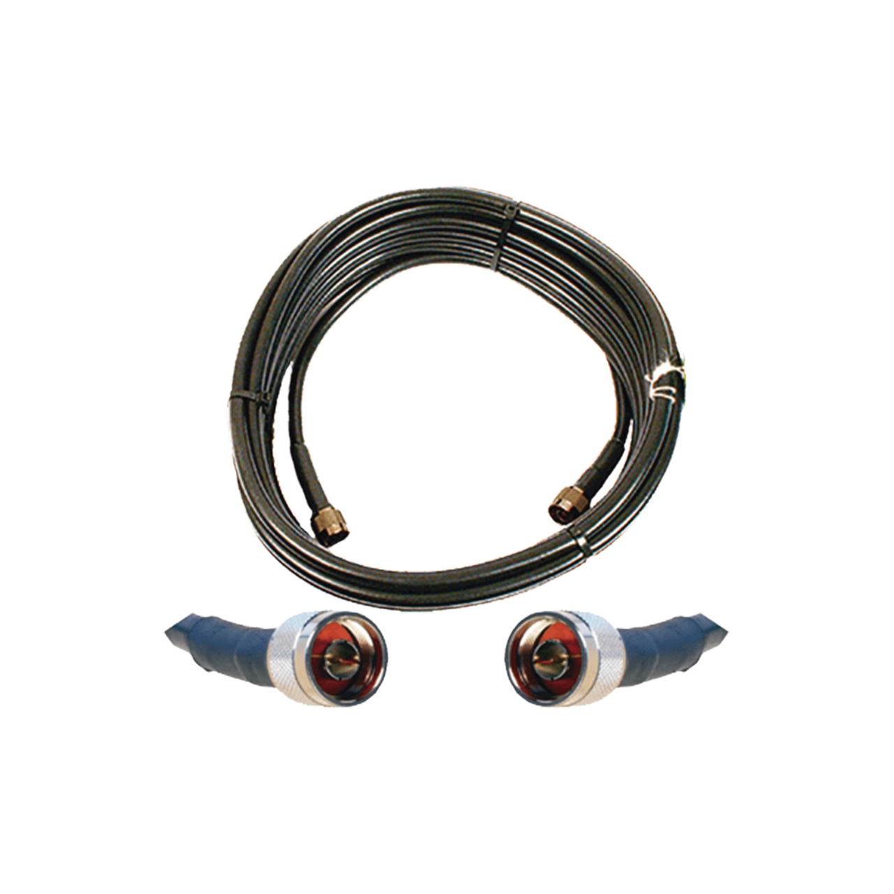 952-350 Jumper Coaxial de 50 Ohm con Cable Wilson-400 | Conector N Macho en los extremos | 15.24 metros de longitud.