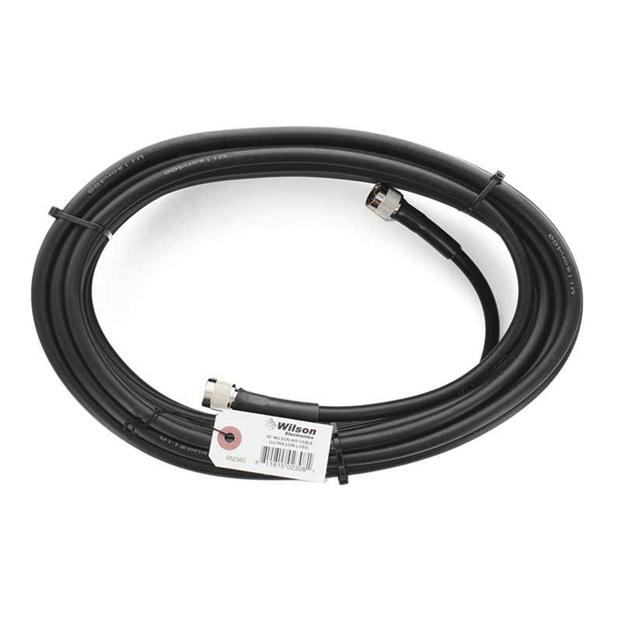 952-360 Jumper Coaxial con Cable Wilson-400 | Conector N Macho en los extremos | 18.28 metros de longitud.